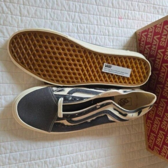 Vans Old Skool Tapered Men Size 11.5 Eco Theory Black Grey 052025 - Picture 5 of 9